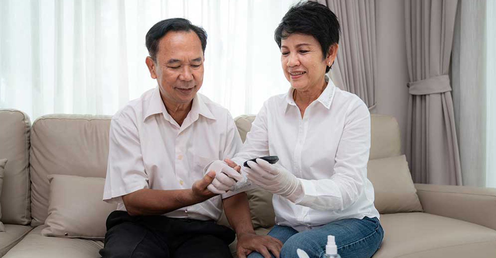 patient treatment adherence with help of a caregiver